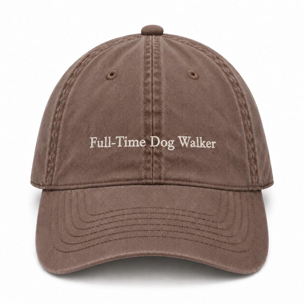 A washed cotton baseball cap embroidered with Off Duty