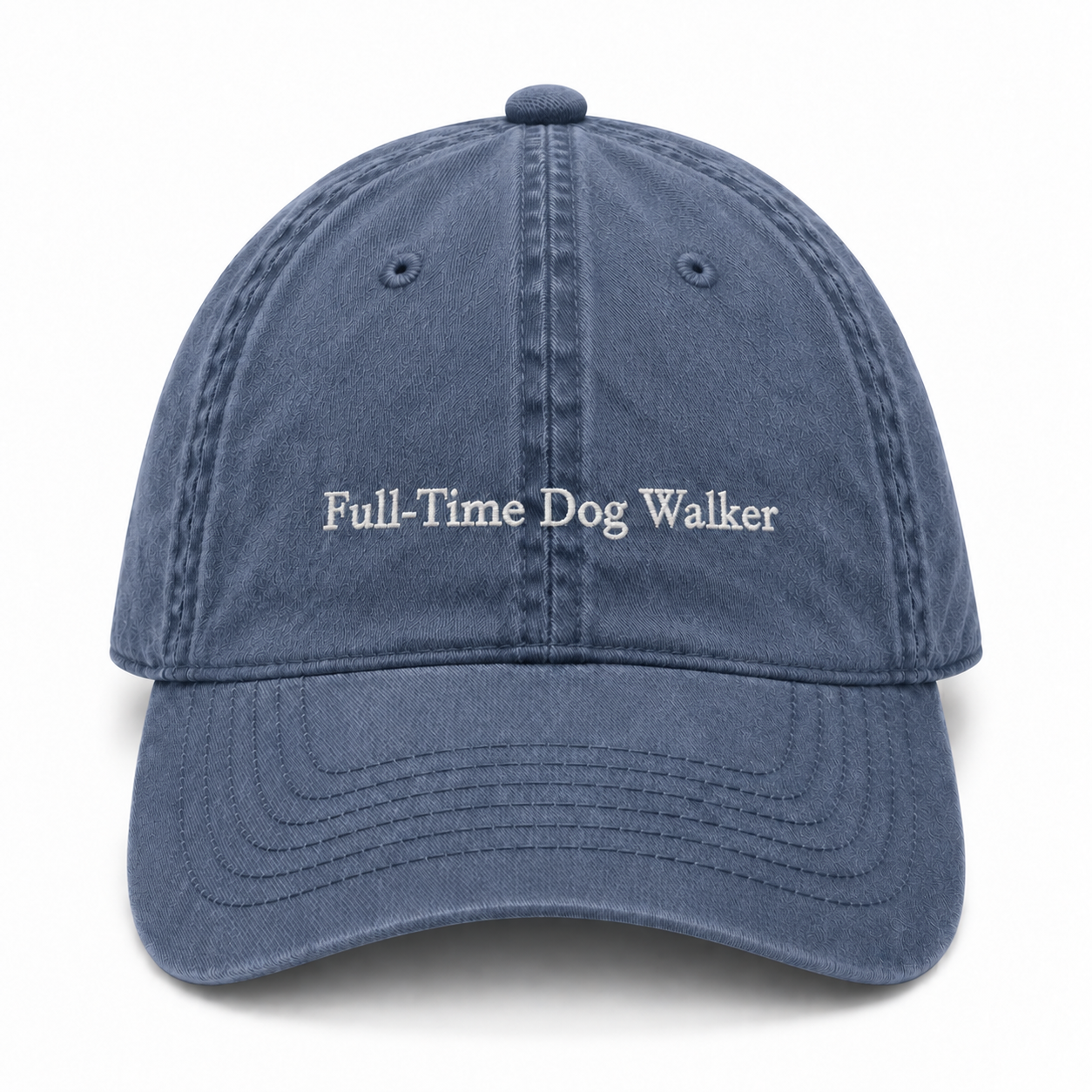 A washed cotton baseball cap embroidered with Off Duty