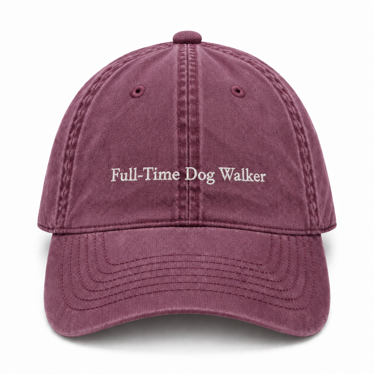 A washed cotton baseball cap embroidered with Off Duty