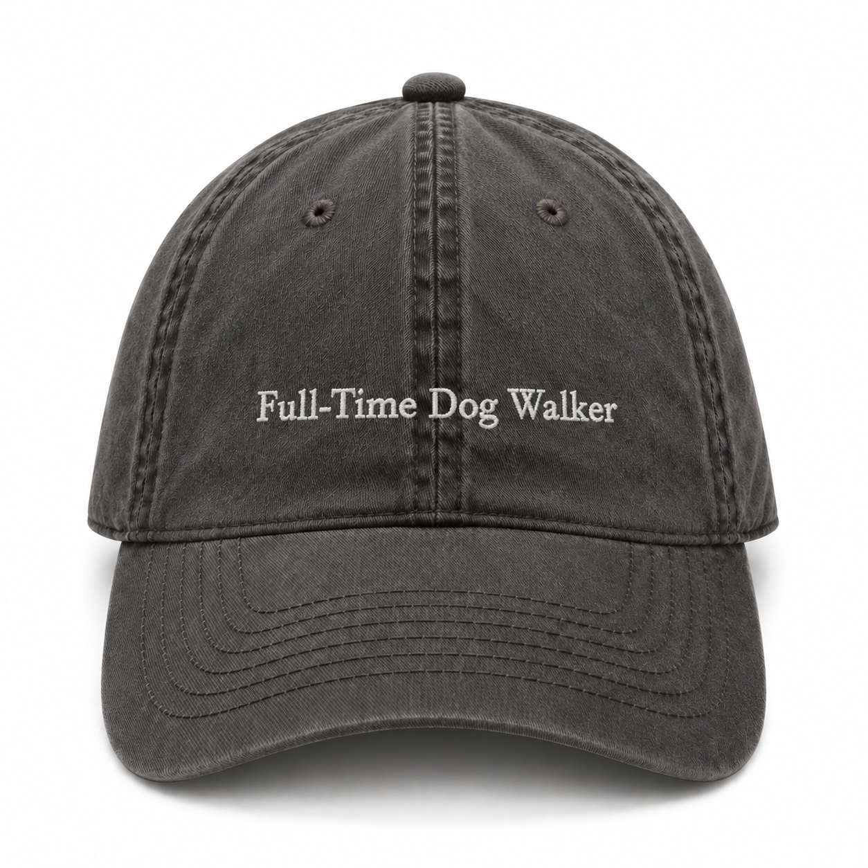 A washed cotton baseball cap embroidered with Off Duty