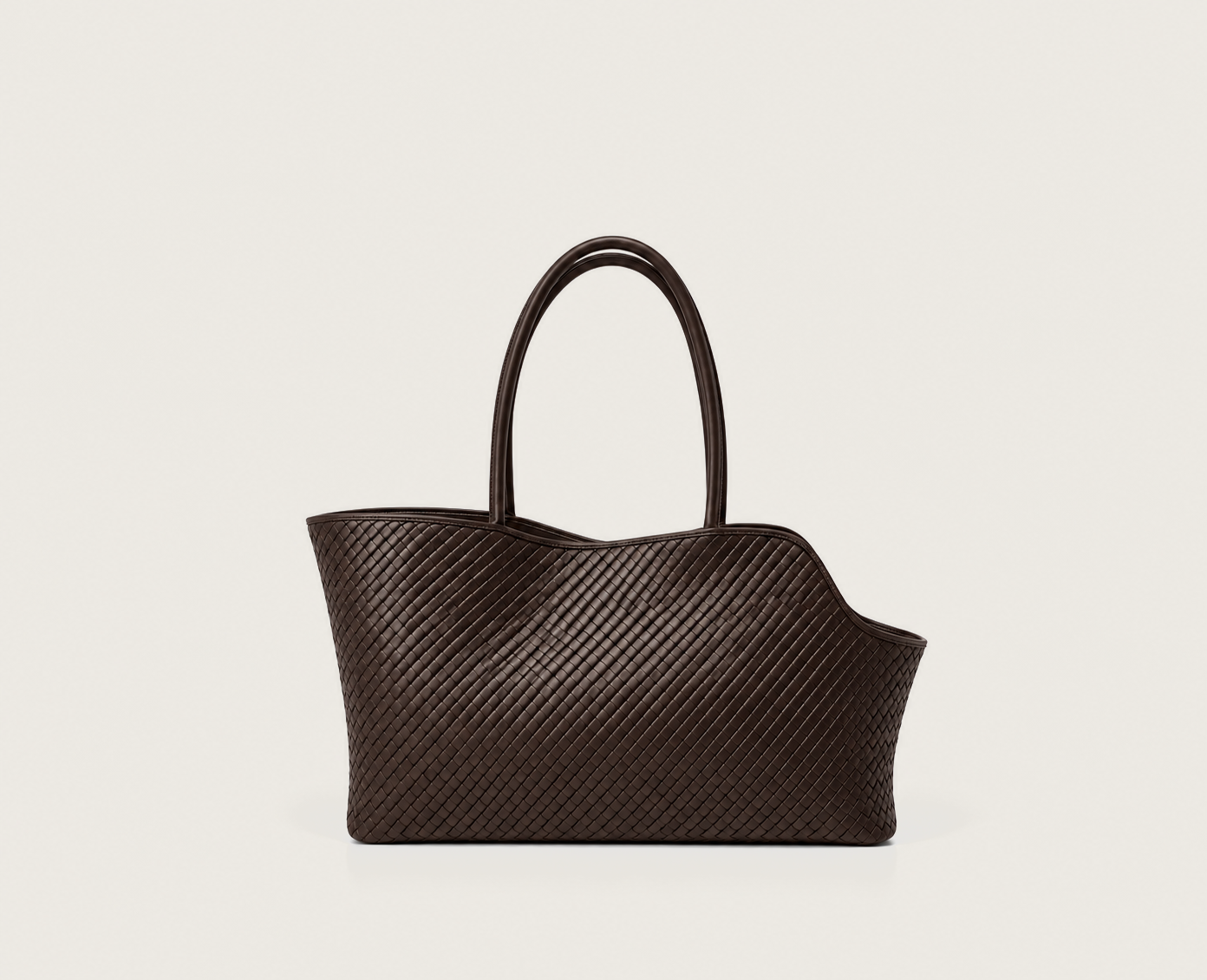 Belgravia Woven city carrier in Mocha Brown